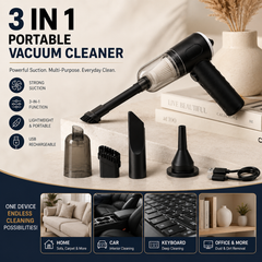 3 in 1 smart vaccum cleaner | smart & easy cleaning