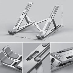 Metalic laptop stand | Adjustable laptop stand