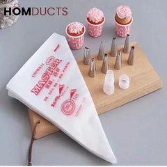 100pcs Disposable Piping Bags