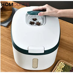 10kg Kitchen Moisture Proof Rice And Flour Container