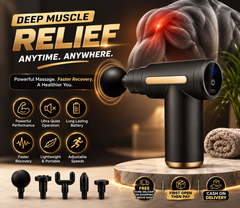 Powerful electric massager gun | quick relief anytime