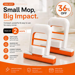 mini mop pack of 2 | make cleaning easy | 36% OFF