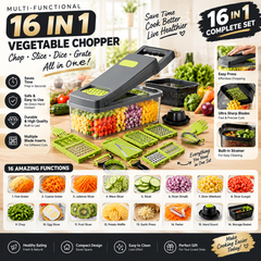16 in 1 multifunctional vegetable cutter | Free home delivery only on this product🔥