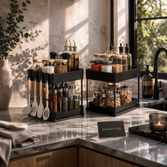 2 Tier Kitchen and Undersink Organizer