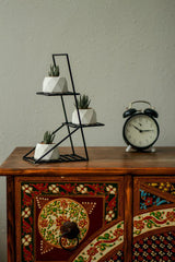 premium white flower pot